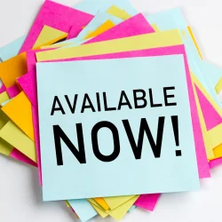 Available now Available now